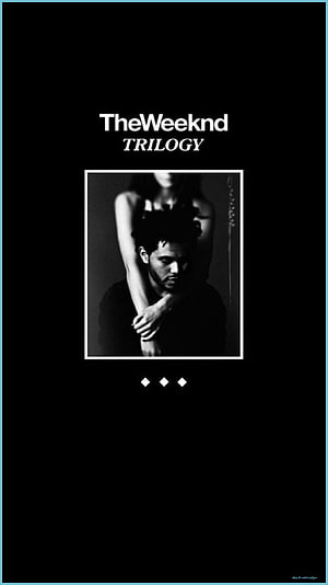 The Weeknd Trilogy Black and White Album Art Poster HD phone wallpaper