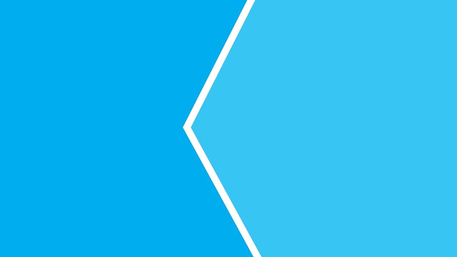 Minimalist Blue Geometric Banner With White Diagonal Line HD wallpaper
