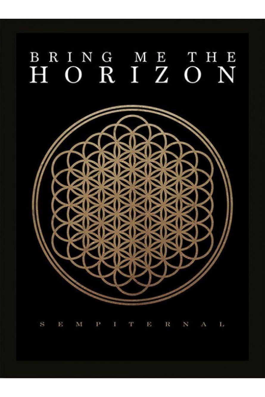 Bring Me The Horizon Sempiternal Album Cover with Sacred Geometry Design HD phone wallpaper