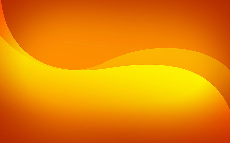 Vibrant Orange and Yellow Abstract Wave Gradient Background HD wallpaper