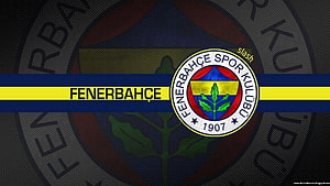 Fenerbahçe Spor Kulübü Official Club Crest and Emblem Design HD wallpaper