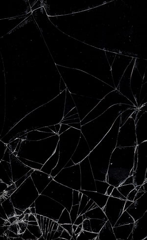 Realistic Cracked Phone Screen Texture on Black Background HD phone wallpaper