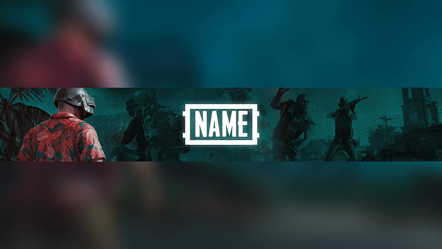 PUBG Mobile Tactical Squad Banner with Teal Cinematic Overlay and Name Placeholder HD wallpaper