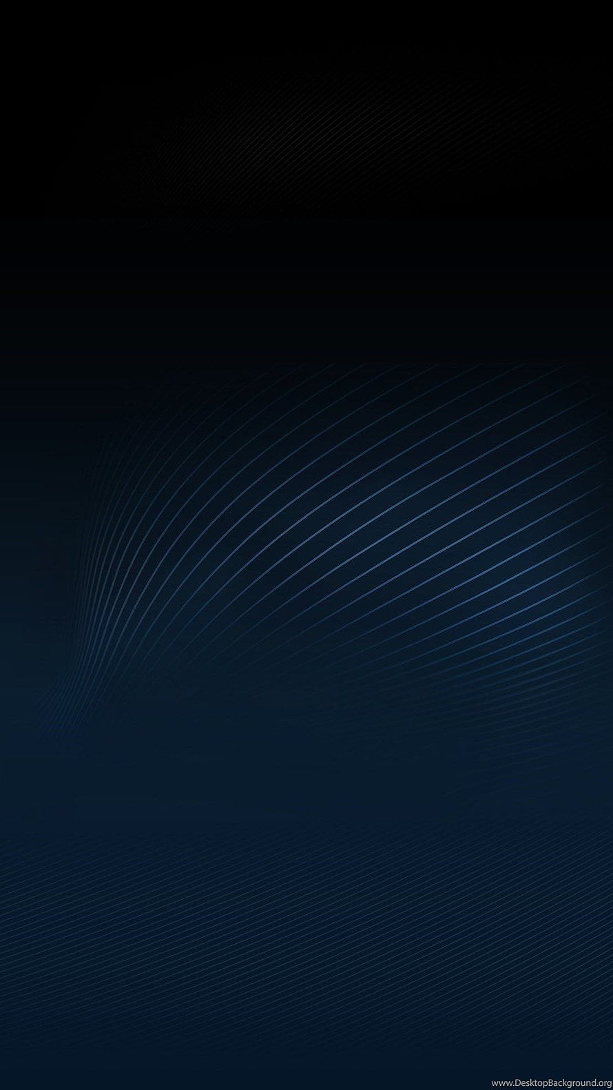 Dark Blue Abstract Curved Lines Minimalist Mobile Wallpaper HD phone wallpaper