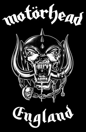 Motörhead Iron Fred Skull Logo Black and White Metal Band Artwork HD phone wallpaper