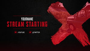PUBG Battlegrounds Stream Starting Soon Overlay Template HD wallpaper