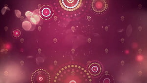 Elegant Pink Mandala Pattern with Bokeh Lights and Floral Motifs for Wedding Invitations HD wallpaper