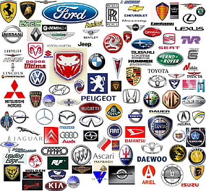 Comprehensive Collection of Global Automotive Brand Logos and Emblems HD wallpaper
