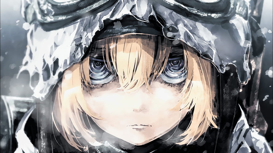 Youjo Senki Anime Character Portrait in Watercolor Style HD wallpaper