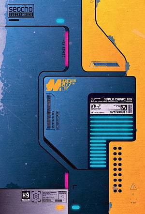 Cyberpunk 2077 Limited Edition Console Design Concept Art HD phone wallpaper