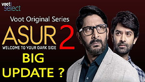Asur Season 2 Voot Original Series Promotional Poster Featuring Two Male Leads HD wallpaper