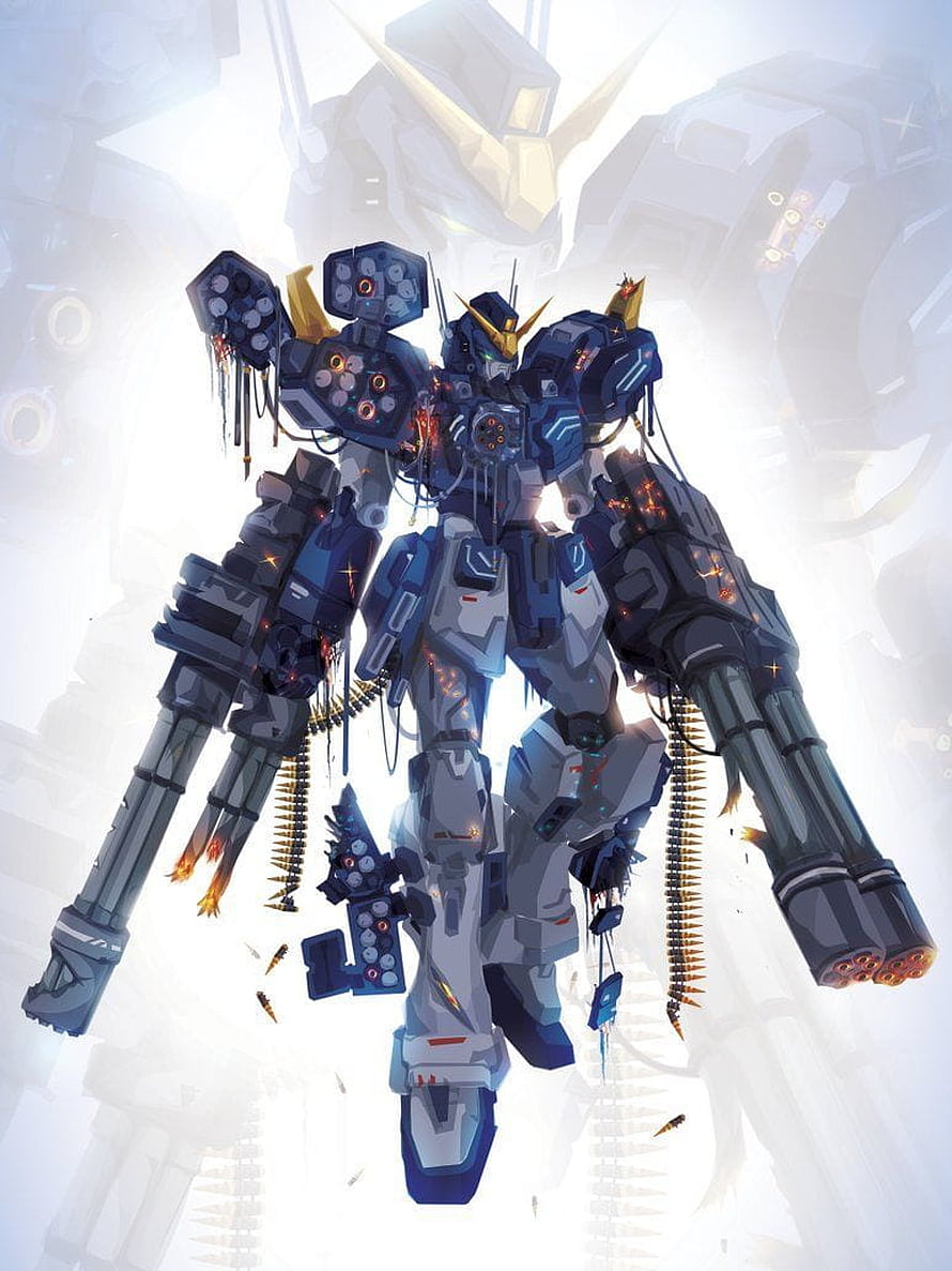 Gundam Heavyarms Heavy Weapon Mobile Suit Concept Art HD phone wallpaper