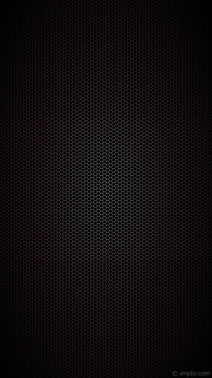 Dark Hexagonal Mesh Pattern with Subtle Center Glow and Vignette HD phone wallpaper