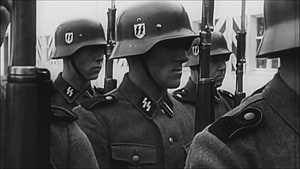 Historical Black and White Photograph of World War II German Military Soldiers in Formation HD wallpaper