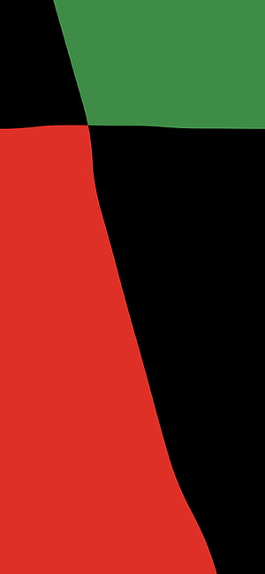 Abstract Geometric Color Block Design with Red Green and Black Shapes HD phone wallpaper