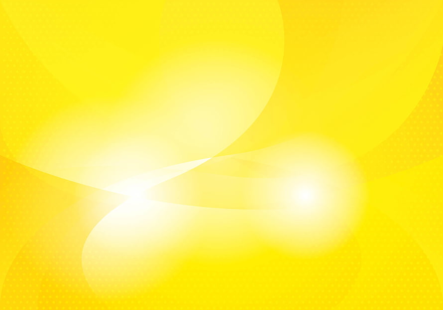 Vibrant Yellow Abstract Background with Soft Light Flares and Smooth Curves HD wallpaper