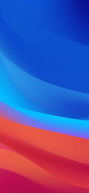 Vibrant Abstract Gradient Waves in Blue and Red for Minimalist Phone Background HD phone wallpaper
