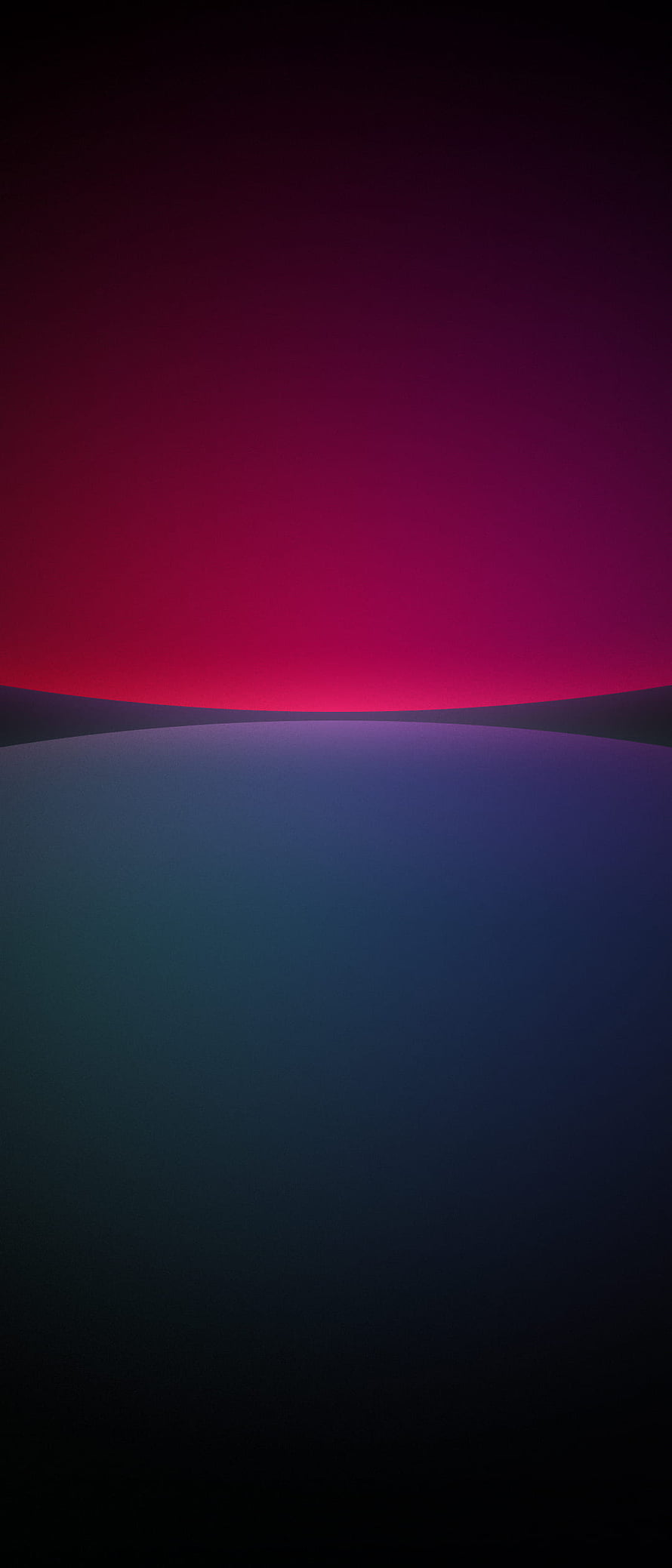 Sony Xperia 10 IV Abstract Gradient Wallpaper with Deep Magenta and Navy Blue Horizon HD phone wallpaper