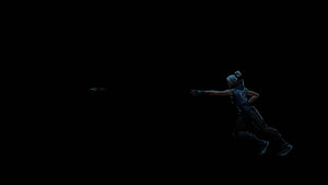 Jett Throwing Knife in Dark Void from Valorant HD wallpaper