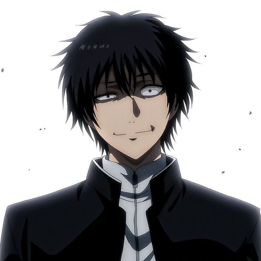 Yuuichi Katagiri Anime Character Portrait in Black Uniform HD wallpaper