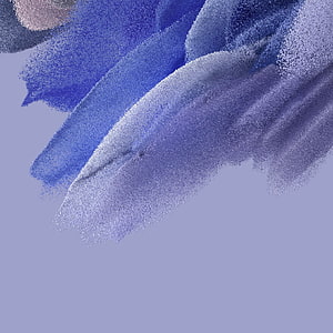 Abstract Blue and Purple Watercolor Brush Strokes on Lavender Background HD phone wallpaper