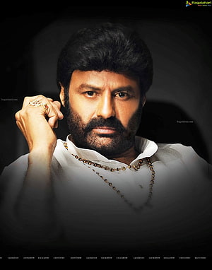 Nandamuri Balakrishna Portrait in White Kurta with Gold Chain and Ring HD phone wallpaper
