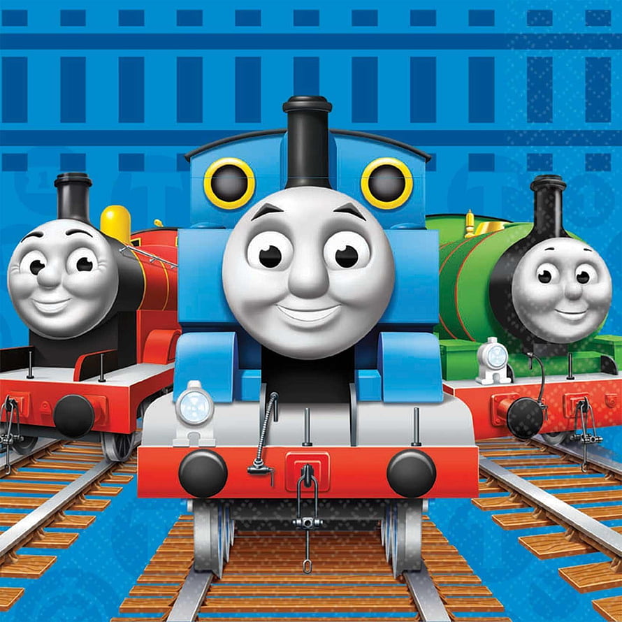 Thomas The Tank Engine with Friends on Railway Tracks HD phone wallpaper