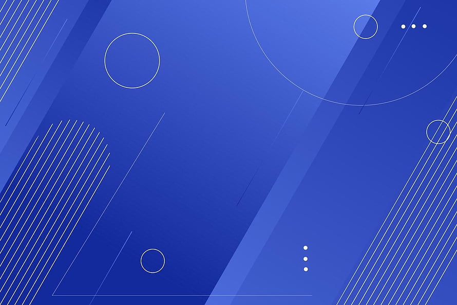 Modern Blue Geometric Abstract Background with Diagonal Lines and Circles HD wallpaper