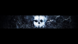 Dark Skull and Ship Banner for Call of Duty YouTube Channel Background HD wallpaper