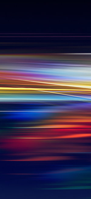 Vibrant Horizontal Light Streaks on Dark Background Abstract Digital Art HD phone wallpaper