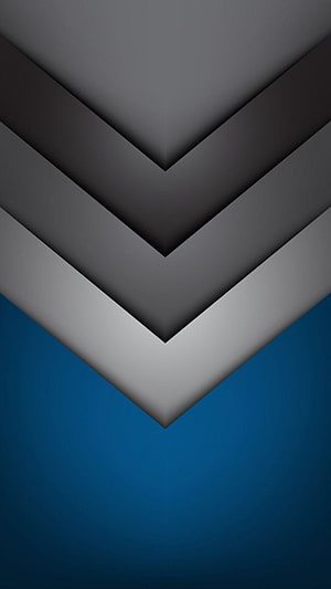 Layered Chevron Abstract Wallpaper in Blue, Gray, and Black Tones HD phone wallpaper