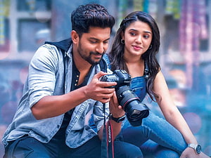 Nani and Krithi Shetty in Shyam Singha Roy promotional still with camera HD wallpaper