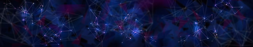 Abstract Digital Network Constellation with Glowing Nodes and Geometric Lines on Dark Background HD wallpaper