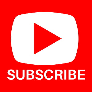 YouTube Subscribe Button Graphic with Play Icon on Red Background HD phone wallpaper