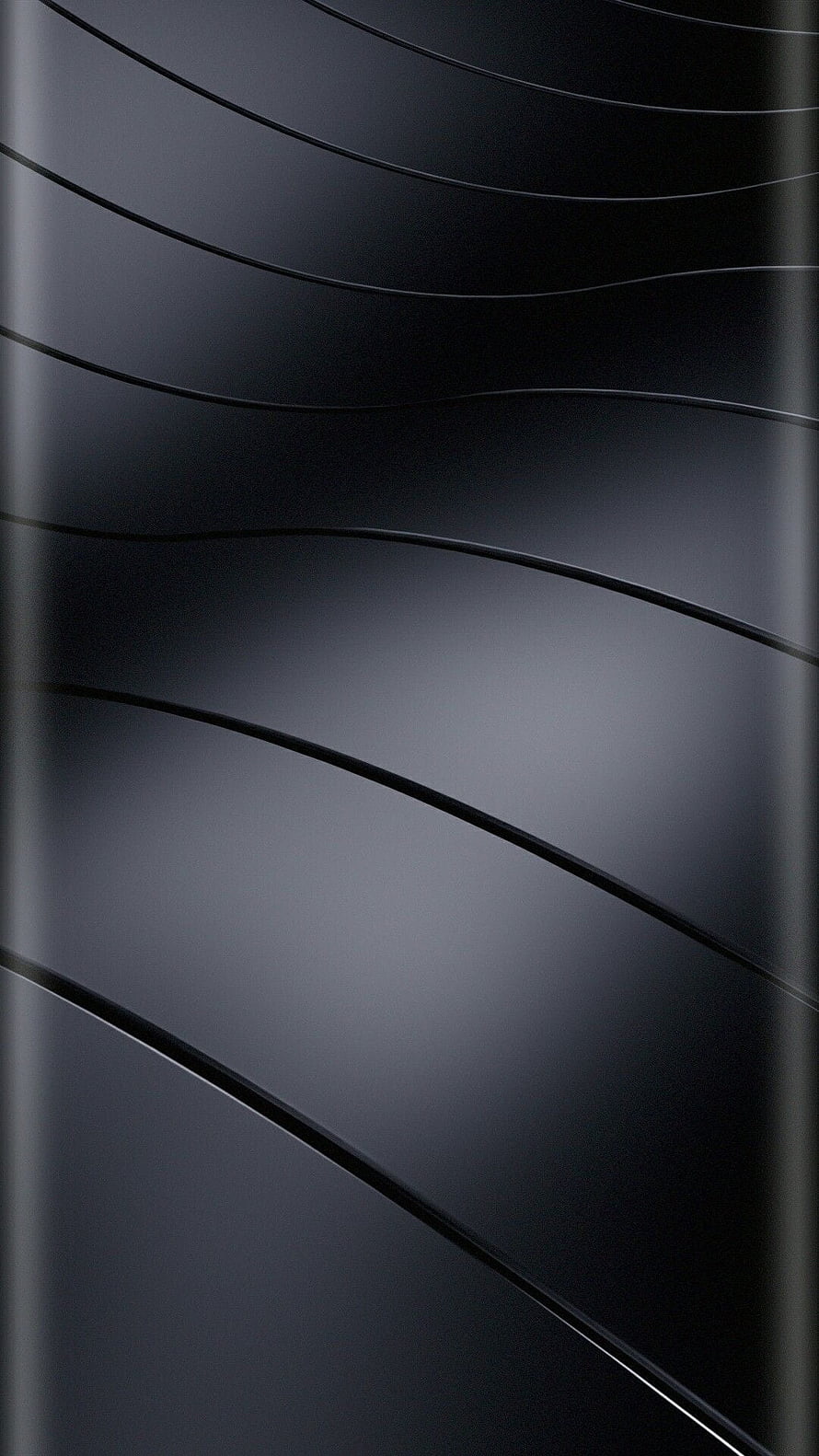 Dark Abstract Curved Lines Minimalist Wallpaper HD phone wallpaper