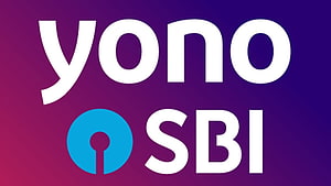 YONO SBI Digital Banking App Logo on Purple Gradient Background HD wallpaper