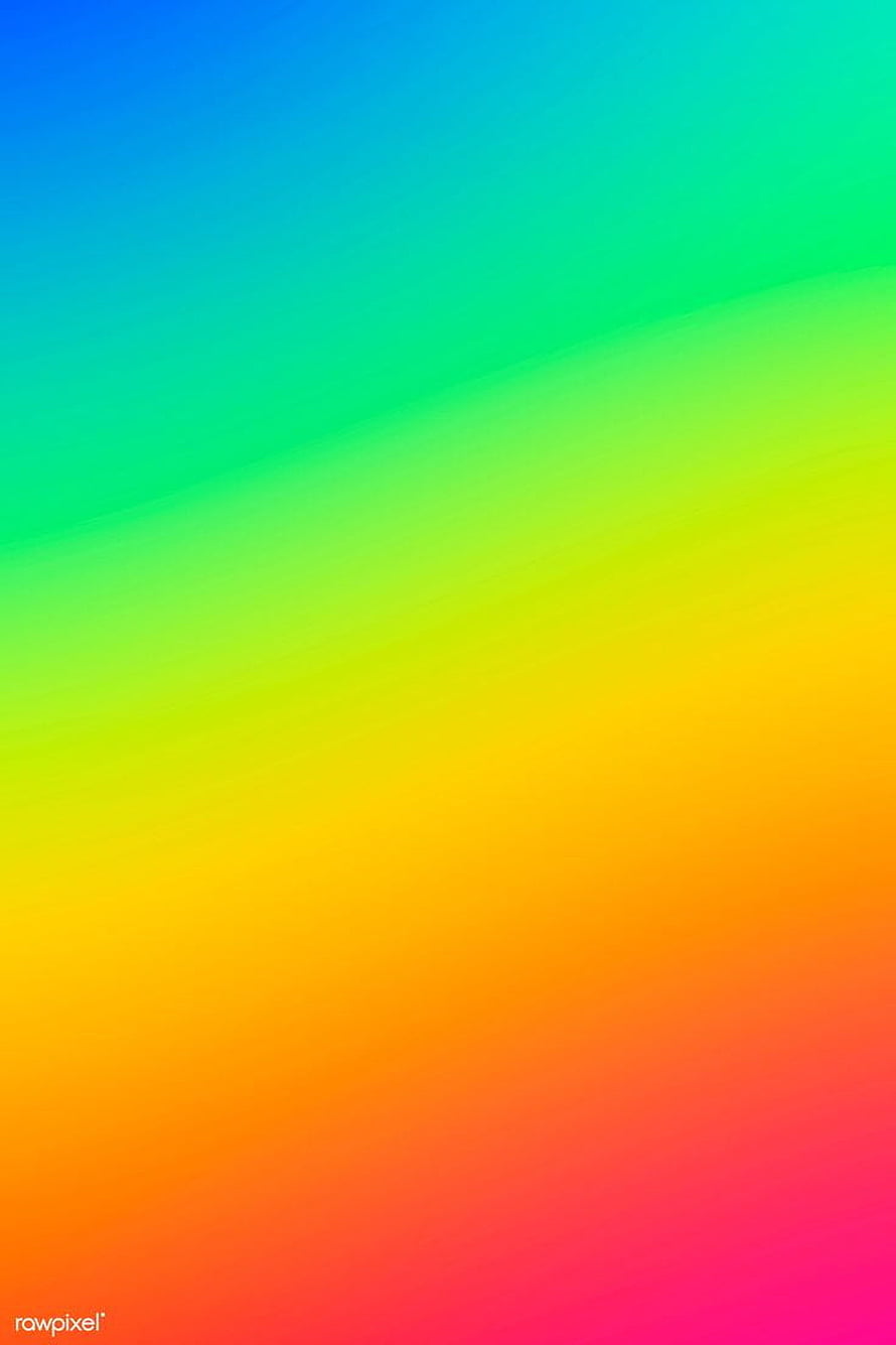 Vibrant Rainbow Gradient Background with Smooth Color Transitions HD phone wallpaper