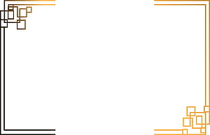 Minimalist Geometric Gold and Black Frame Design for Certificates and Documents HD wallpaper