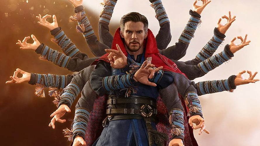 Doctor Strange Multi-Armed Sorcerer Casting Spell in Infinity War HD wallpaper