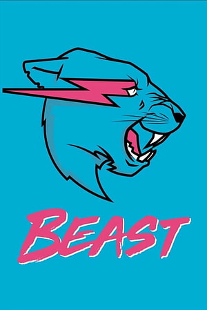 Beast Logo Illustration With Fierce Panther Head And Lightning Bolt On Cyan Background HD phone wallpaper