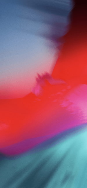 Vibrant Abstract Gradient with Soft Blurred Color Transitions in Red, Pink, and Teal HD phone wallpaper