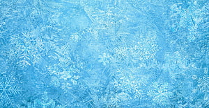 Frozen Ice Crystal Texture with Intricate Frost Patterns and Cool Blue Tones HD wallpaper