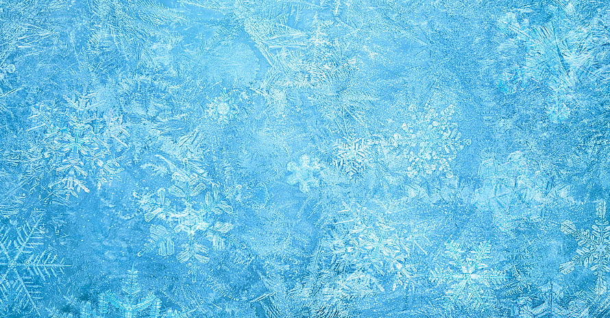 Frozen Ice Crystal Texture with Intricate Frost Patterns and Cool Blue Tones HD wallpaper