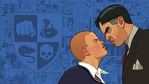 Bully Scholarship Edition: Confrontation Between Student and Authority Figure HD wallpaper