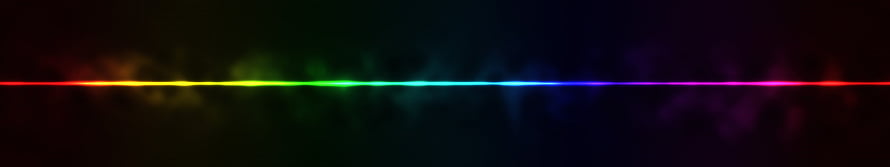 Vibrant Rainbow Light Spectrum on Dark Background HD wallpaper