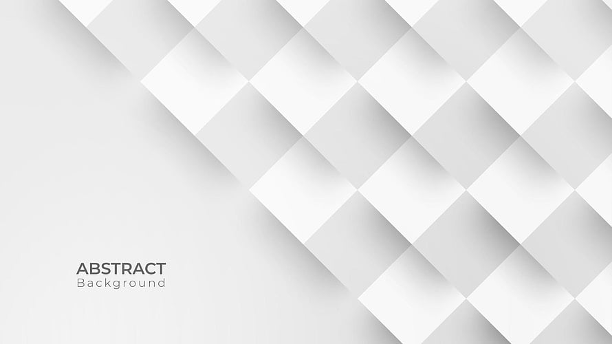 Minimalist 3D White Diamond Grid Pattern with Soft Shadows and Clean Geometric Design HD wallpaper