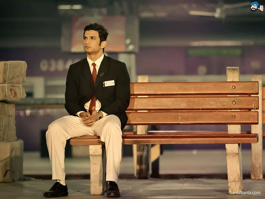Sushant Singh Rajput as M S Dhoni in The Untold Story Movie HD wallpaper