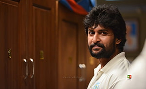 Nani in Jersey Movie Still Wearing Cricket Uniform HD wallpaper
