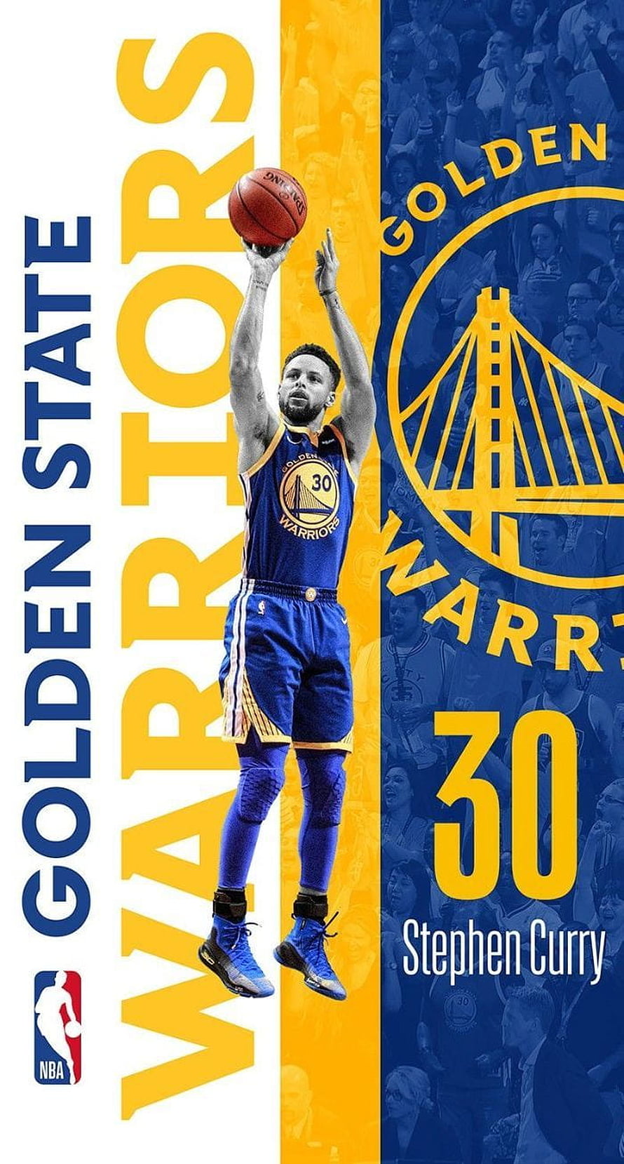 Stephen Curry Golden State Warriors NBA Basketball Player Wallpaper HD phone wallpaper