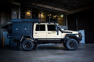 Shannons Engineering 79 Series Land Cruiser Off-Road Expedition Build HD wallpaper